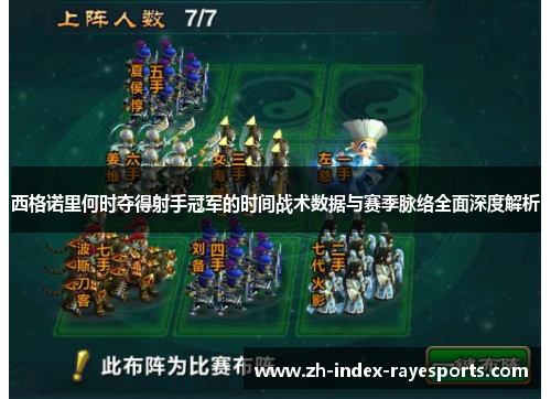 西格诺里何时夺得射手冠军的时间战术数据与赛季脉络全面深度解析